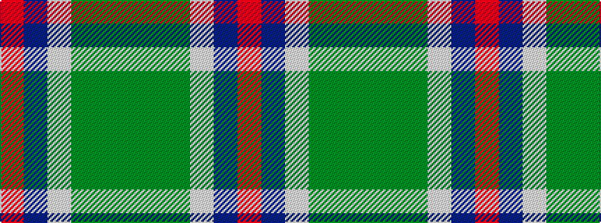 idealised woven sample of pattern GGGWBR