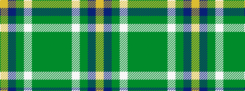 idealised woven sample of pattern GGGWGBY
