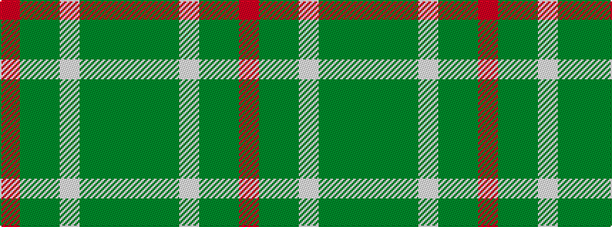 idealised woven sample of pattern GGGWGGR