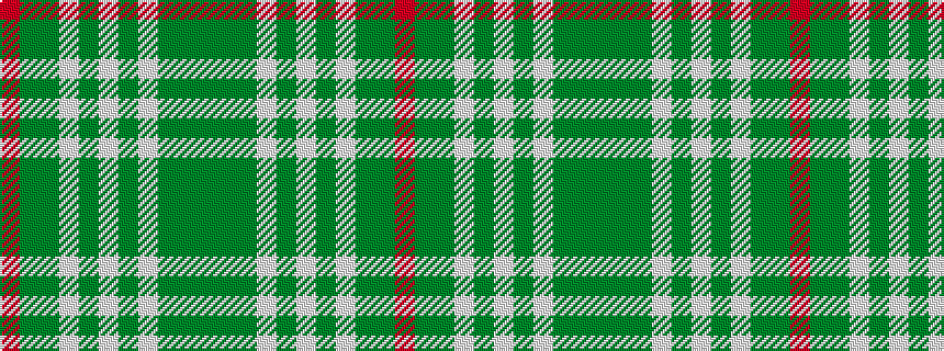 idealised woven sample of pattern GGGWGWGWGGR