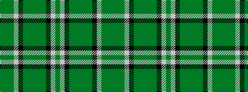 idealised woven sample of pattern GGGWKGGGGGKWG