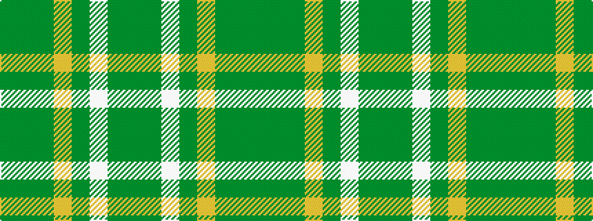 idealised woven sample of pattern GGGYGWGG