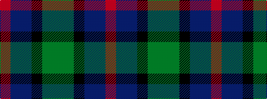 idealised woven sample of pattern GGKBBR