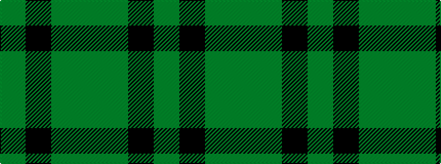 idealised woven sample of pattern GGKG
