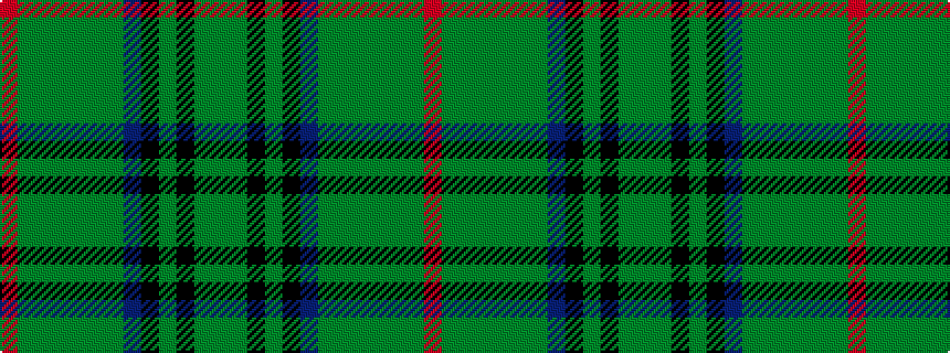 idealised woven sample of pattern GGKGKBGGGGGGR