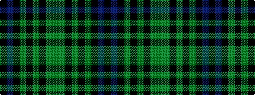 idealised woven sample of pattern GGKGKGKBK