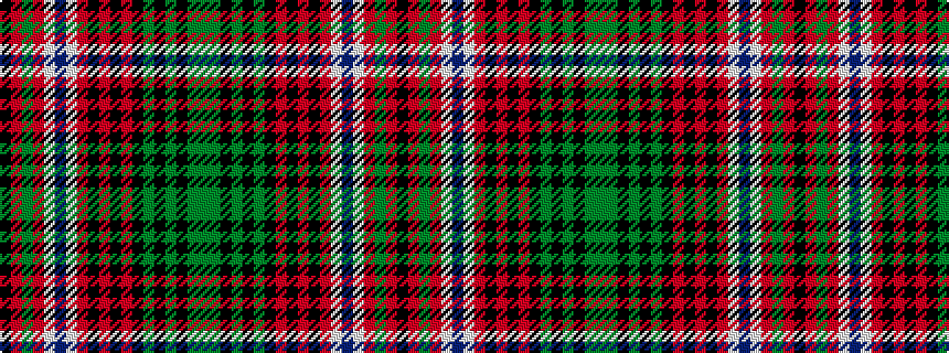 idealised woven sample of pattern GGKGKGKRKRKRWBWRGRK