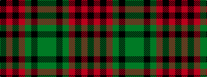 idealised woven sample of pattern GGKGRKRK