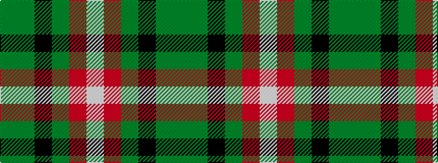 idealised woven sample of pattern GGKGRW