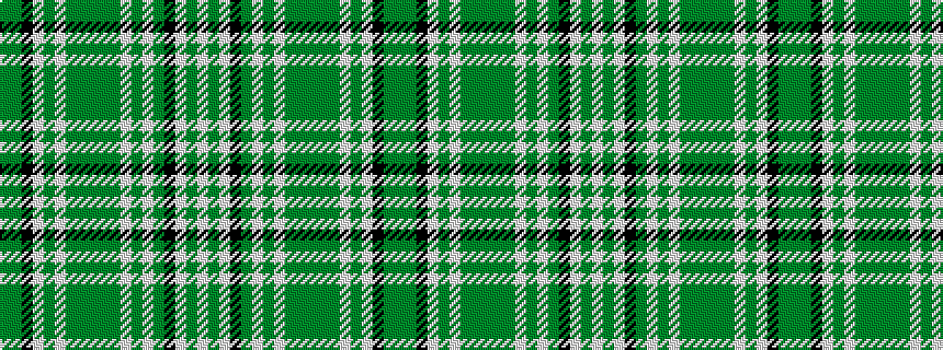 idealised woven sample of pattern GGKWGWGGGGGWGWGKWGW