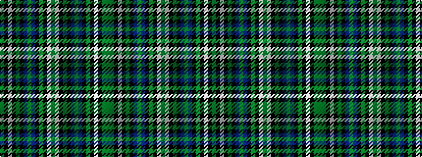 idealised woven sample of pattern GGKWKGKBGBKGKWGWKGKBGBKGKWKG