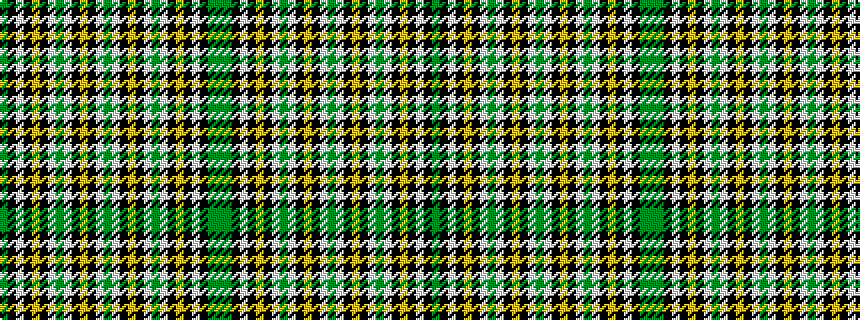 idealised woven sample of pattern GGKWKYKWGWKYKWGWKYKWGWKYKWKG
