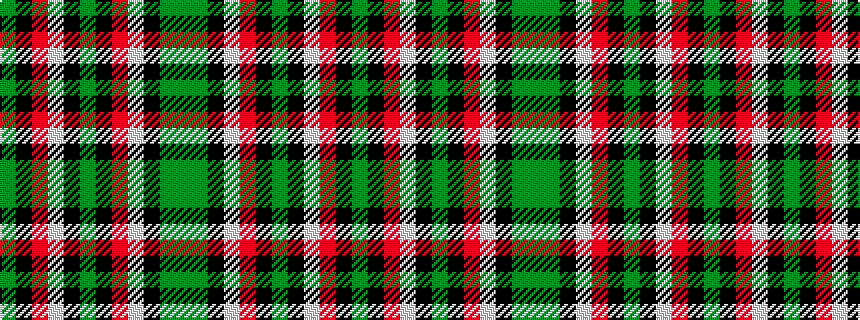 idealised woven sample of pattern GGKWRKGKWRKG