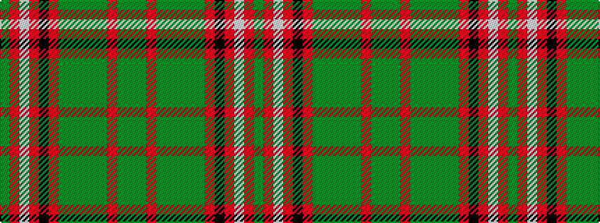 idealised woven sample of pattern GGRGGGGGRKRWRG