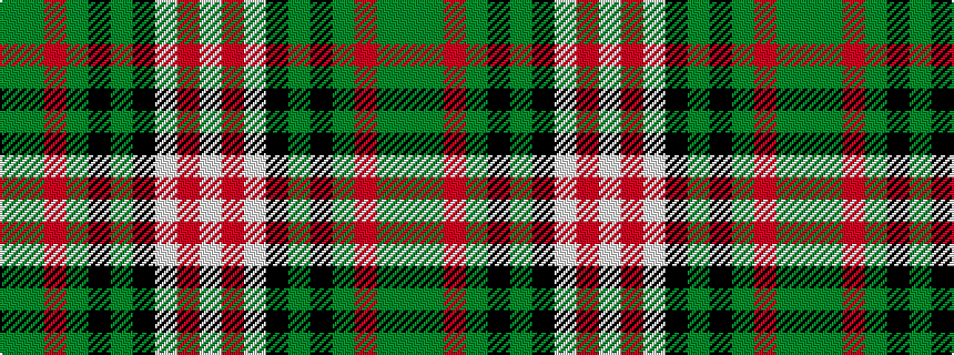 idealised woven sample of pattern GGRGKGKWRW