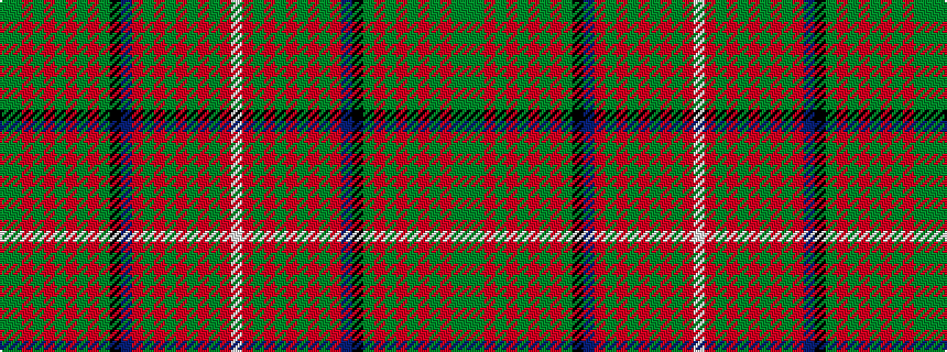 idealised woven sample of pattern GGRGRGRGRGKBRGRGRGRGRW