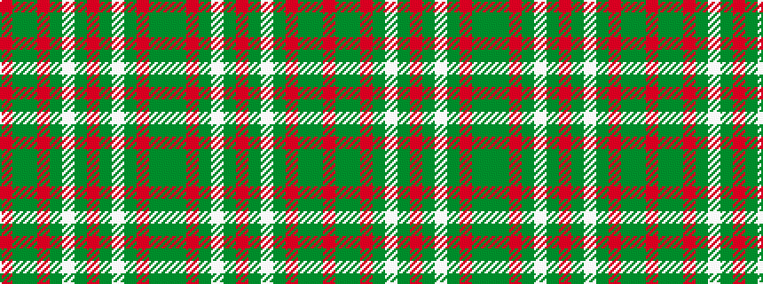 idealised woven sample of pattern GGRGWGRGWGRGGR