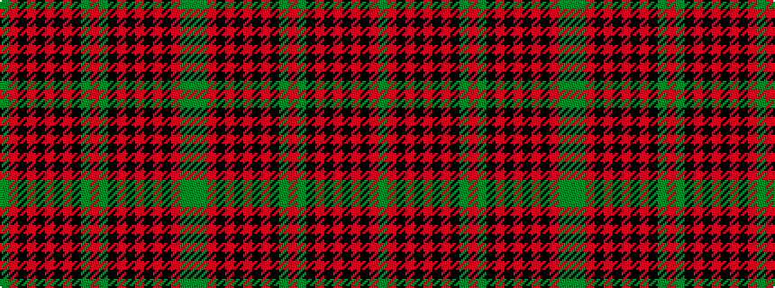 idealised woven sample of pattern GGRKRKRKRKGRGKRKRKRKRG