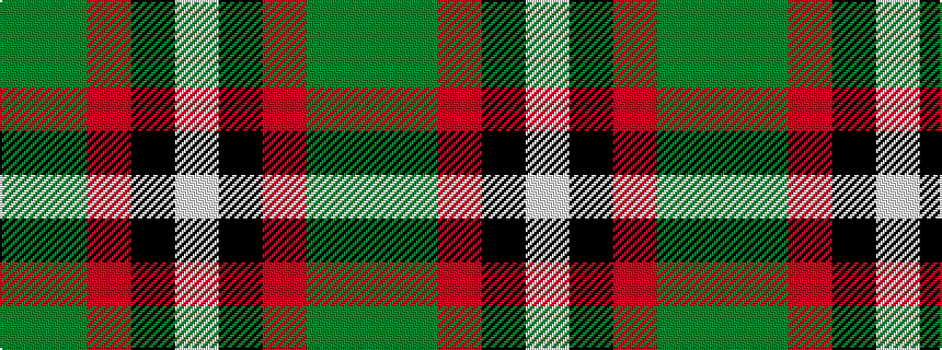 idealised woven sample of pattern GGRKW