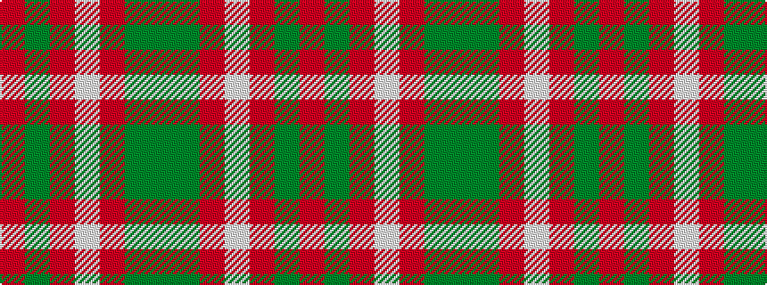 idealised woven sample of pattern GGRWRGR