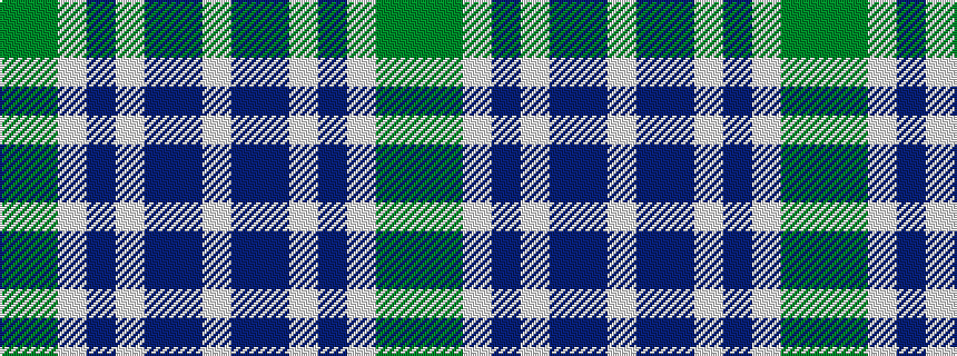 idealised woven sample of pattern GGWBWBBW