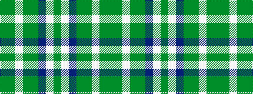 idealised woven sample of pattern GGWGGBWG