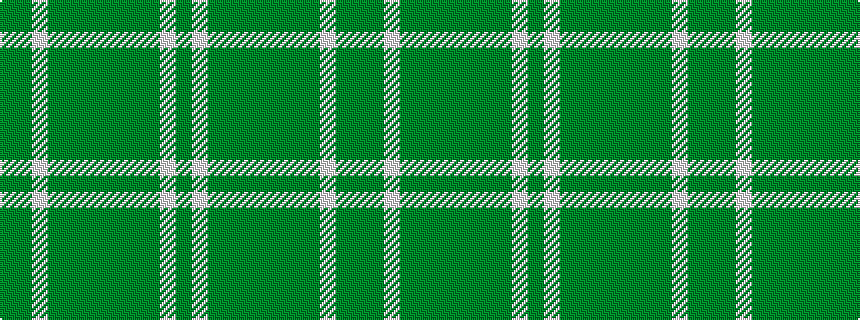 idealised woven sample of pattern GGWGGGGGGGWG