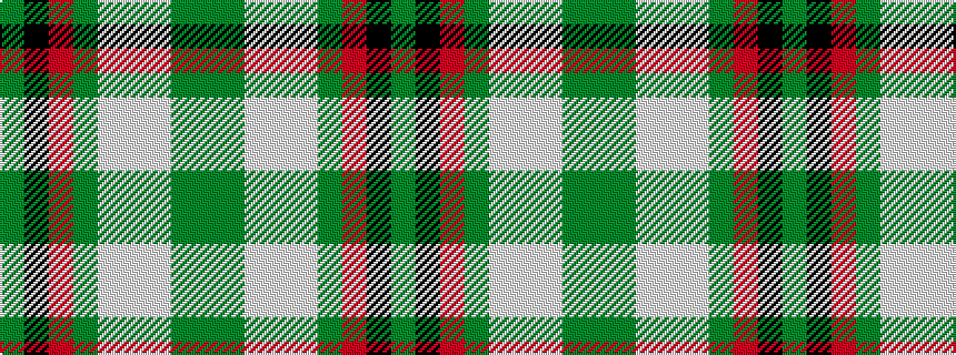 idealised woven sample of pattern GGWWWGRKG