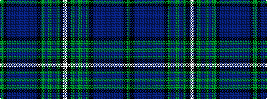 idealised woven sample of pattern GKBBBBBBBBKGBGBGKW