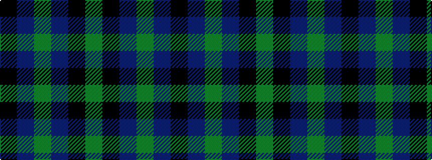 idealised woven sample of pattern GKBGBK