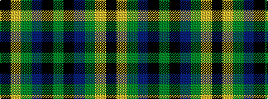 idealised woven sample of pattern GKBGYK