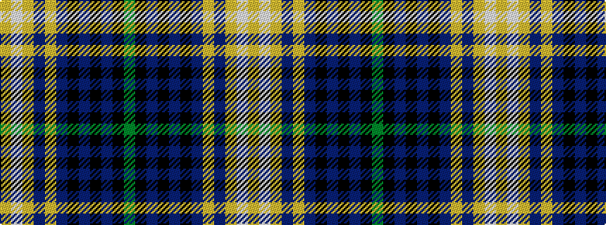 idealised woven sample of pattern GKBKBKBYBYWY