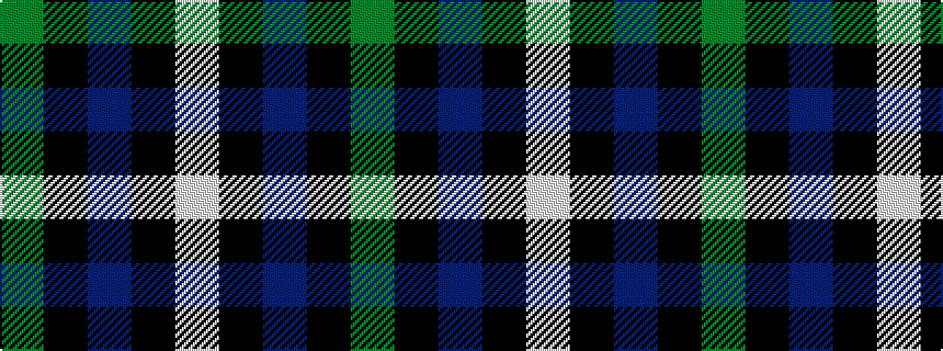 idealised woven sample of pattern GKBKW