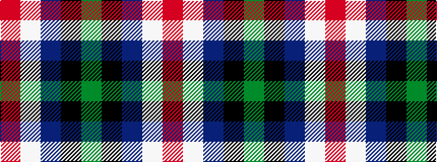 idealised woven sample of pattern GKBWR