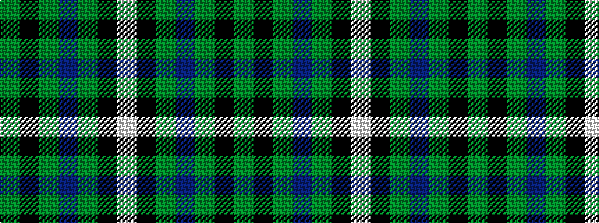 idealised woven sample of pattern GKGBGKW