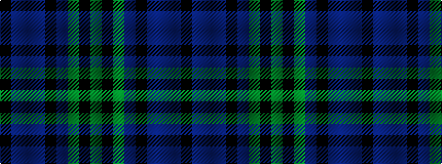 idealised woven sample of pattern GKGBKBBBK