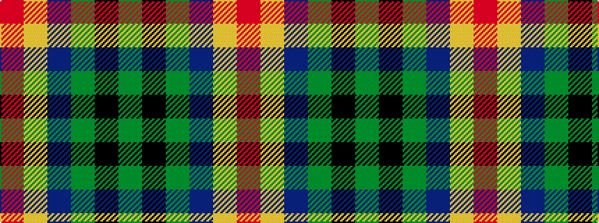 idealised woven sample of pattern GKGBYR