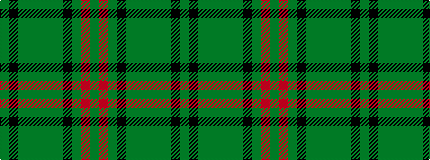 idealised woven sample of pattern GKGGGGGKGRG