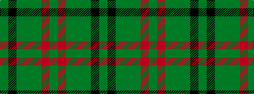 idealised woven sample of pattern GKGGGRG