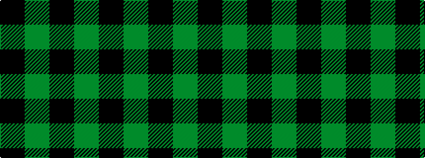 idealised woven sample of pattern GKGK