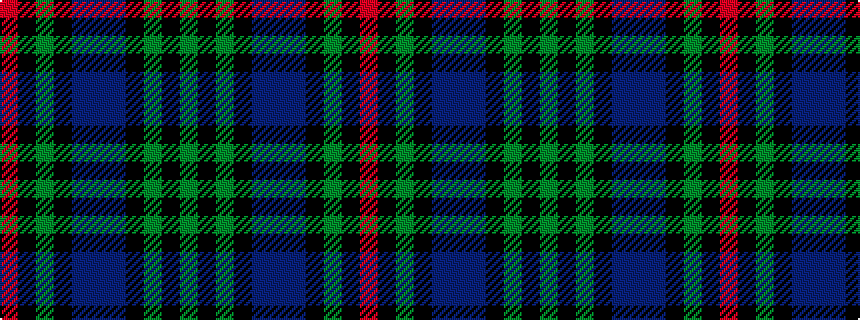 idealised woven sample of pattern GKGKBBBKGKR