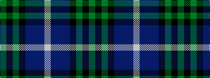 idealised woven sample of pattern GKGKBBBW