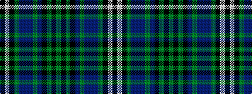 idealised woven sample of pattern GKGKBGBBBGKWK