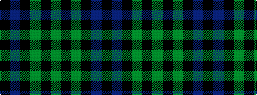 idealised woven sample of pattern GKGKBK