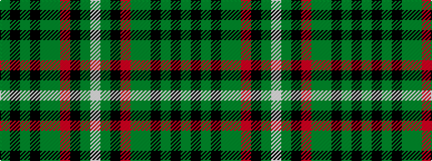 idealised woven sample of pattern GKGKGGRKGW