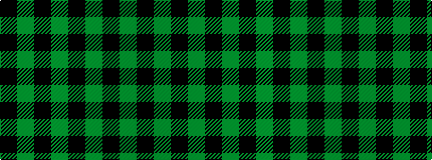 idealised woven sample of pattern GKGKGK
