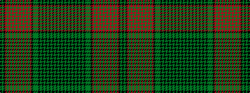 idealised woven sample of pattern GKGKGKGKGKGKGKGGGKRGRGRGRGRGRGRGRKGK
