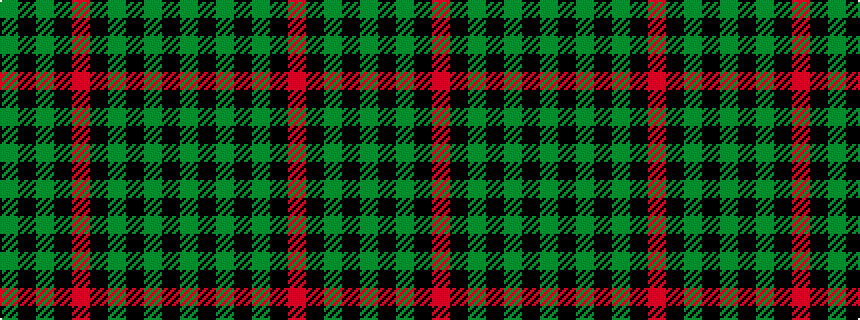 idealised woven sample of pattern GKGKGKRKGKG