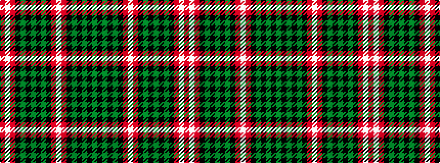 idealised woven sample of pattern GKGKGKRWRKGKGKGKRWR