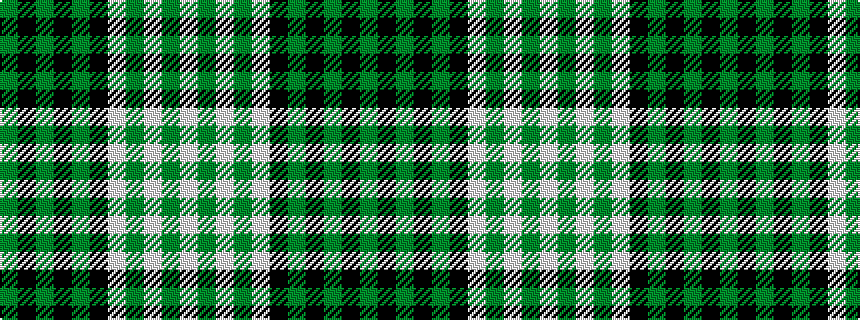 idealised woven sample of pattern GKGKGKWGWGW